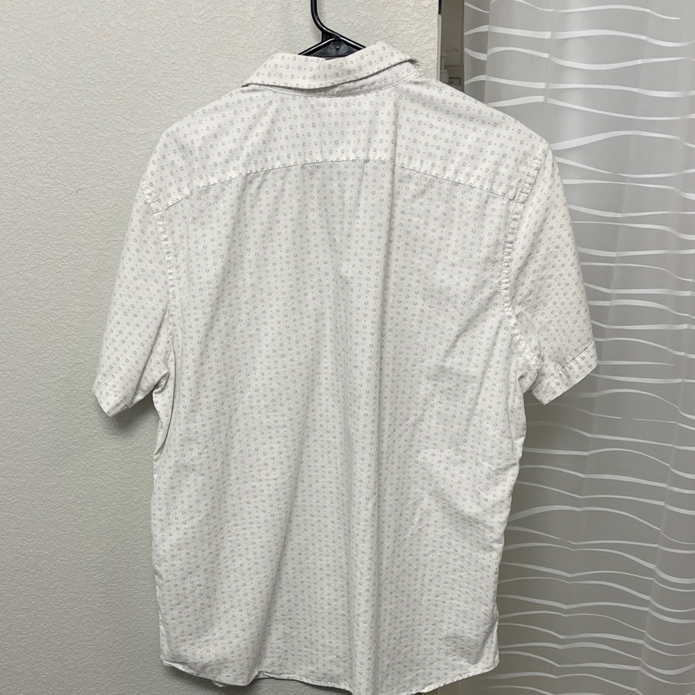 Banana Republic Light Gray Casual Button Down Shirt - Picture 6 of 6